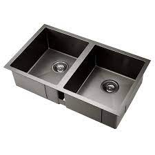 15 x 12.125 interior dimensions: Cefito Stainless Steel Kitchen Sink 770x450mm Under Topmount Laundry Double Bowl Black Buy Double Bowl Kitchen Sinks 9350062119587