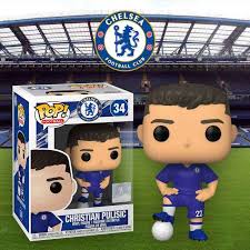 Christian mate pulisic (born september 18, 1998) is an american professional soccer player who plays as an attacking midfielder or a winger for premier league club chelsea, and the united states national team. Jual Funko Pop 34 Football Soccer Chelsea Christian Pulisic Action Figure Online Mei 2021 Blibli