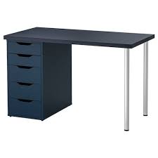 Glasholm Alex Table Glass Honeycomb Pattern Blue 58 1 4x28 3 4 Ikea Ikea Furniture Desk