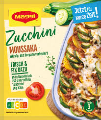 Sautéed zucchini is a quick, easy, and healthy side. Maggi Fix Fur Zucchini Moussaka Maggi De