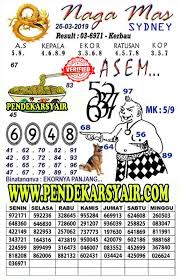 Syair Togel Sydney Hari Ini 26 Maret 2019 Sydney Kerbau