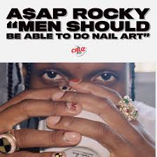 Asap rocky discusses his love of nail art photos allure. The Cruz Show On Twitter A Ap Rocky Has Been Coordinating His Manicures To Certain Trends Life Moments And Projects That He S Been Working On When Speaking To Vogue Rocky Said I Feel