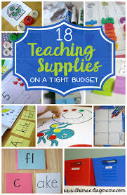 18 Teaching Supplies On A Shoestring Budget Teaching Supplies Teacher Supplies Teaching