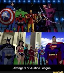 Avengers Or Justice League Avengers Or Justice League Ifunny In 2020 Avengers Vs Justice League Avengers Justice League