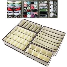 4 Pack Aufbewahrung Losung Box Kleiderschrank Organizer Schublade Bra Socken Bh In Mobel Amp Schrank Organizer Kleiderschrank Aufbewahrung Hangeaufbewahrung