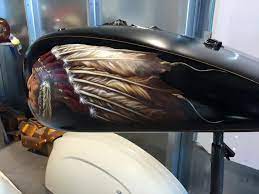 Custom Indian Gas Tank Custom Motorcycle Paint Jobs Airbrushed Tanks Motorcycle Paint Jobs