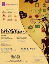 Create amazing posters without special design skills using the online editor crello. Sarasehan Gerakan Literasi Digital Internet Sehat Dan Bermakna Atmago