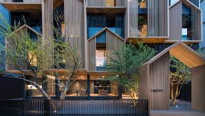 Gallery Of Hachi Serviced Apartment Octane Architect Design 44 Facade Architecture Design Modern Architecture Building Apartment Architecture