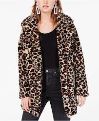 Body length 25 on size medium. Coffeeshop Juniors Leopard Print Faux Fur Coat Lyst