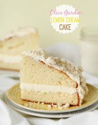 Melissa Recipe Box Olive Garden Lemon Cream Cake Recipe Lemon Recipes Desserts