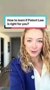 How to learn if patent law is right for you? ➡️ 1️⃣chat with people in the  field! 2️⃣take a class