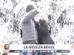 La caída de nieve sucedió en las zonas montañosas de nuevo león. Nieve En Brasil En La Zona De Santa Catarina 19 07 2017 Youtube