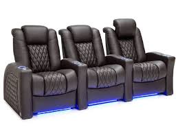 Seatcraft Stanza Top Grain Leather 7000 Powered Headrest Lumbar Power Recline Black Brown Or Red In 2020 Home Theater Seating Theater Seating Theater Chairs
