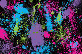 Home Design Ideasneon Paint Splatter Backgrounds Neon Painting Splatter Art Paint Splatter