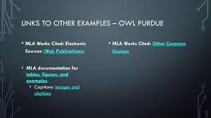 Creating mla works cited page in word 2007. Mla 8th Edition A Quick Overview Ppt Download