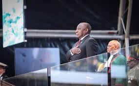 President ramaphosa meets with president sal ahead of the summit for the financing of african president ramaphosa attends the welcome dinner in honour of african heads of state and. Yes South Africa Thuma Mina Highlights From Ramaphosa S Inauguration Speech