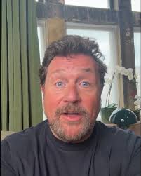 Michael ready to go into the Recording Studio to record his new novel A  Backstage Betrayal. Photo from Michael's video