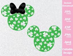 Get ready for the new year with this free 2021 disney calendar! Clip Art Vector Graphics Digital Download Mickey Minnie Head Castle U2013 2021 St Patrick S Day Decor Svg Cut File For Cricut Eps Png Pdf Printable Art Collectibles