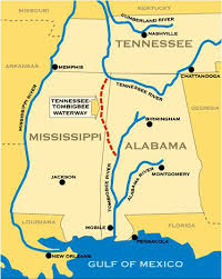 Tennessee Tombigbee Waterway Encyclopedia Of Alabama