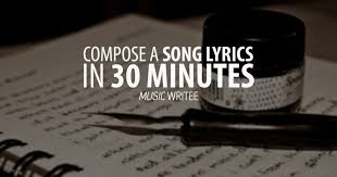 If you're writing a country song, you may want to use a steel guitar and build your melodies and lyrics around the theme of loss and hardship. 7 Points How To Compose A Song Lyrics In 30 Minutes Music Writee Compose A Song And Music Production Tips