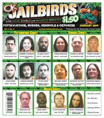POTTAWATOMIE, PONTOTOC, SEMINOLE, HUGHES, OKFUSKEE, JOHNSTON - January 2014  - JAILBIRDS