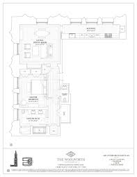 Coveted Woolworth Condos Hit Open Market For First Time Floor Plans Apartment Floor Plans Interior Floor Plan