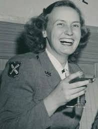 Janet Dillon Blair. Group K Clubmobiler. Clubmobile "DALLAS"