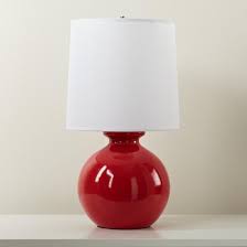 Gumball Lamp Red Jpg 550 550 Red Table Lamp Lamp Table Lamp