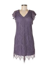 Francesca S Cocktail Dress A Line Purple Lace Dresses Used Size Small Purple Lace Dress Dresses Purple Lace