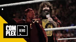 Ecw wrestling mick foley cactus jack professional wrestling wwe wrestlers mens tops iron gates bang bang legends. Wwe Wants To Block Travis Scott From Trademarking Cactus Jack Youtube