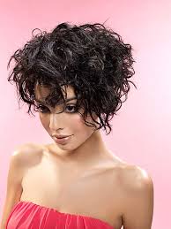 Short curly hairstyles can fit with any kind of bang, including these fun and curly feather strands. Short Curly Hair Styles For Women Novocom Top