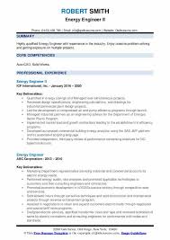 So make a smart one! Energy Engineer Resume Samples Qwikresume