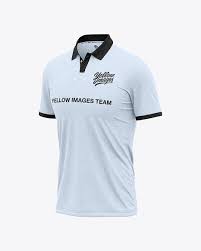 Download Men S Heather Short Sleeve Polo Shirt Front Half Side View In Apparel Mockups On Yellow Images Object Mockups