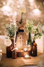 52 Ideas For Wedding Centerpieces Wine Bottles Candles Wedding Table Centerpieces Diy Candle Wedding Centerpieces Wedding Table Decorations Centerpieces