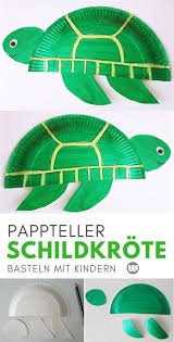 Unterwasserwelt Basteln Pappteller Fische Meerestiere Pappteller Fisch Schildkrote Basteln Basteln Mit Pappteller