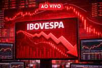 Ibovespa Hoje Ao Vivo: Bolsa cai, acelera perdas e chega aos 168 mil pontos