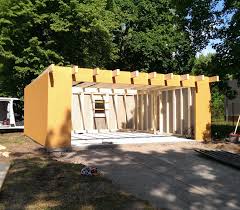 Der Garagen Bausatz In Holzstanderbauweise Von Fink Fur Sparfuchse Und Macher Gibt Es Hier Den Kinderleicht Zu Montiere Garage Bausatz Garage Bauen Garagenbau