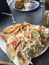 We have salmon tacos, halibut tacos, shrimp tacos, cod tacos, and tilapia tacos. Fish Taco 1 Extra Taco Picture Of Joey S Seafood Restaurants Leamington Tripadvisor