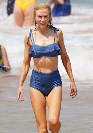 Полное имя — николь мэри кидман (nicole mary kidman). Nicole Kidman 51 Boasts The Perfect Figure In A Swimsuit Theplace