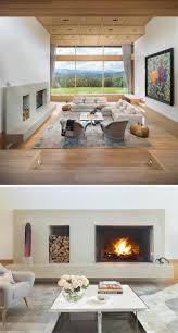 A Sunken Living Room Creates A Distinct Sense Of Place In This Colorado Home Sunken Living Room Large Living Room High Ceiling Living Room