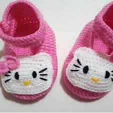 Hello Kity Bebek Patik Modeli Tig Isleri Patikler Bebek Patik