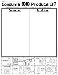 You Are Receiving A Sorting Page To Provide Practice On Identifying Consumers And Prod Teaching Economics Social Studies Worksheets Kindergarten Social Studies
