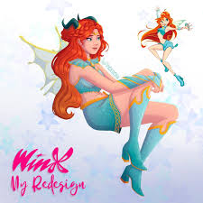 Bloom Fairy of the Dragon Flame🧚🏻‍♀️🔥🐉 Winx Club🦋 - I was obsessed  with Winx Club growing up as kid and Ive been wanting to draw Bloom for a  while. I couldnt decide