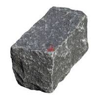 Black Granite 4"x8" CobbleStone