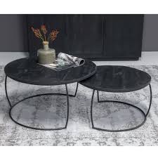 From i.pinimg.com because gold is an element, a lump of pure gold contains nothing but gold atoms. Meubels 2er Set Mangoholz Massiv Couchtische Mason Gold Rund Beistelltisch Sofatisch Luxclusif Com