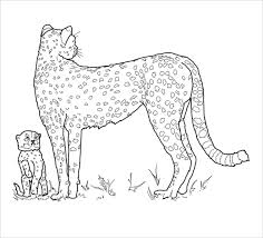 Check out our range of fun and engaging animals coloring pages today. Cheetah Moms And Baby Coloring Page Coloringbay