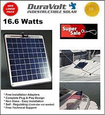 Solar Battery Charger 16 6 Watt 1 Amp Boat Rv Marine Amp Trolling Motor Solar Panel 12 Vo Solar Charger Solar Battery Charger Solar Powered Generator