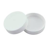 43-400 White Plastic CT Lid with F217 Liner