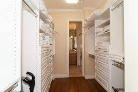 Replace traditional closet doors with curtains or hanging screens. Pin By Ann Laue Welshons On For The Home In 2021 Master Bathroom Layout Bathroom Layout Walk Through Closet To Bathroom