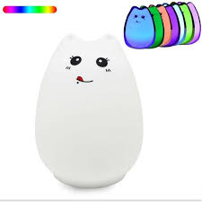 Kitty Led Night Light Titans Store Com